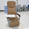 مواد PU صندلی تزریقی بیمارستان قهوه ای با زاویه آزادانه قابل تنظیم