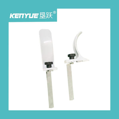 لوازم جانبی تخت بیمارستان زنان براکت مواد ABS سفید