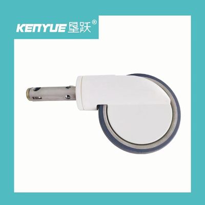 مواد PU TPR مبلمان بیمارستانی کاستورهای پزشکی ترمز کنترل شده مرکزی