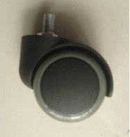 چرخ‌های تخت بیمارستانی 2 اینچی چرخ‌های پلاستیکی کنترل مرکزی