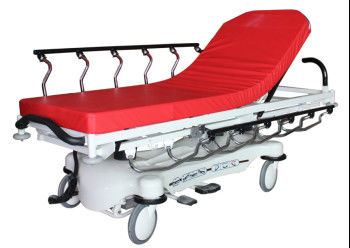 تختخواب اضطراری بیمارستان تخت بیمارستان ABS ABS قرمز، آسان برای تمیز کردن