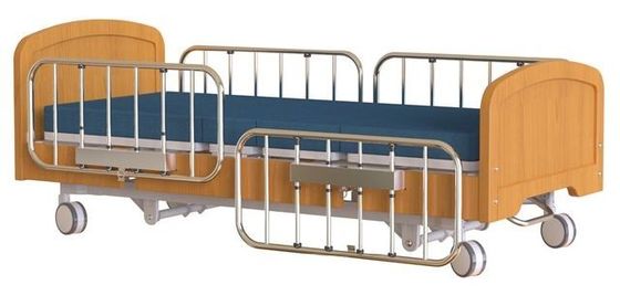 تختخواب بیمارستانی چوبی بیمارستانی برای سالمندان سه کاره برقی پرستاری در منزل