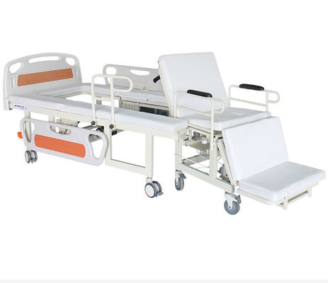 تخت پرستاری برقی خانگی با ویلچر قابل جدا شدن روتختی سفید