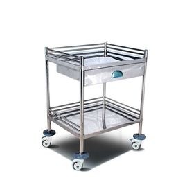 خرید واگن برقی پزشکی فولادی ضد زنگ KY-KH6657 مونتاژ شده تولید آنلاین