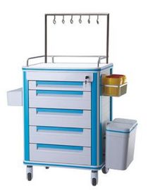 خرید واگن برقی چرخ دستی چرخ دستی انتقال بیمارستانی بیمارستان Trolley یکپارچه بیهوشی پرستاری تولید آنلاین