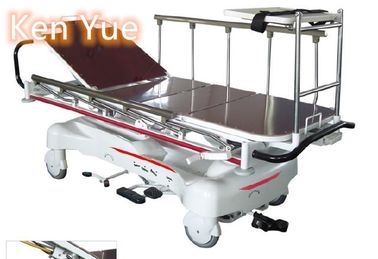 خرید انتقال اورژانس بیمارستان بستن هیدرولیک Luxuriou Rise And Fall Stretcher Cart تولید آنلاین