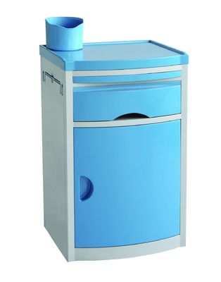 خرید کابینت تخت خواب ABS بیمارستان 50X50X80Cm مبلمان پزشکی با کشو تولید آنلاین