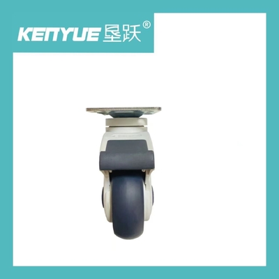 چرخنده چرخ پلاستیکی پزشکی CE TPR Swivel Mobile Brake با ترمز
