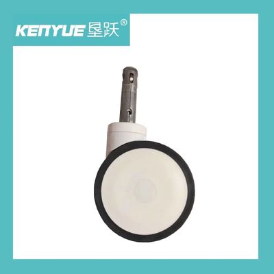 کاستورهای تخت بیمارستانی کنترل مرکزی 5 اینچی سفید اختصاصی پزشکی