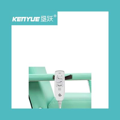 دفترچه راهنمای صندلی همودیالیز چرم سبز رنگ پی وی سی فولادی بیمارستانی