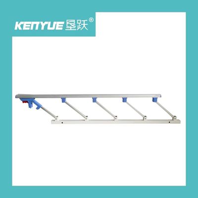 حفاظ تخت بیمارستانی گاردریل آلیاژی آلومینیومی پنج سرعته سفید سفید