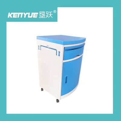 کابینت کنار تخت بیمارستان چند منظوره قابل حرکت 15 کیلوگرمی با دراور