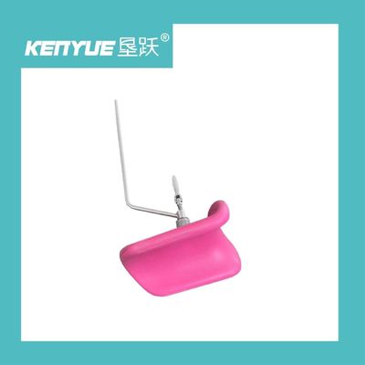 لوازم جانبی مامایی نگهدارنده پا برای میز عمل قطعات میز عمل قرمز