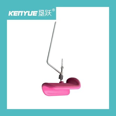 لوازم جانبی مامایی نگهدارنده پا برای میز عمل قطعات میز عمل قرمز