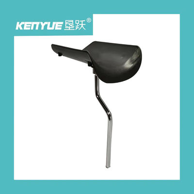 قطعات صندلی زنان و زایمان مواد فلزی PU مشکی برای میز تخت زنان