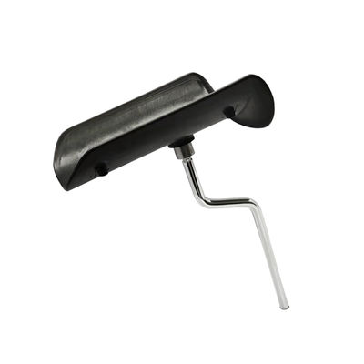 قطعات صندلی زنان و زایمان مواد فلزی PU مشکی برای میز تخت زنان