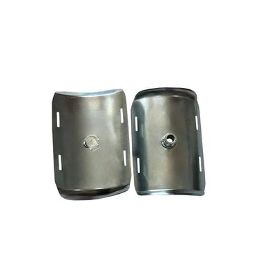 استراحتگاه پا آهنی نقره ای سفید مواد فلزی پزشکی برای تخت بیمارستان