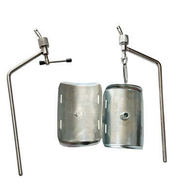 لوازم جانبی تخت زایمان مواد فلزی PU جای پای آهنی بیمارستان زنان و زایمان