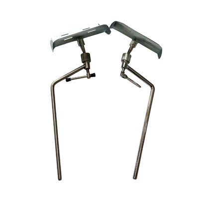 لوازم جانبی تخت زایمان مواد فلزی PU جای پای آهنی بیمارستان زنان و زایمان