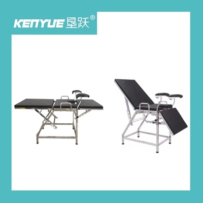 تخت تحویل بیمارستان Stainless Steel 304 تخت ساده معاینه زنان