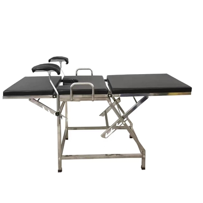تخت تحویل بیمارستان Stainless Steel 304 تخت ساده معاینه زنان