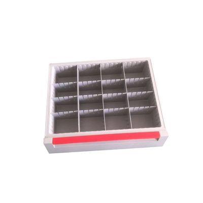 چرخ دستی اورژانس بیمارستانی گاری پلاستیکی لوکس ABS با چرخ