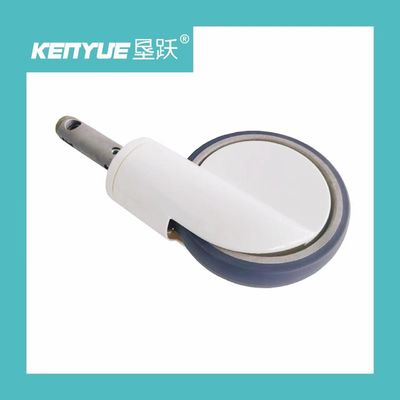 مواد PU TPR مبلمان بیمارستانی کاستورهای پزشکی ترمز کنترل شده مرکزی