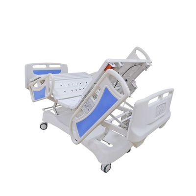 تخت پرستاري بيمارستان برق آبی قابل تنظیم 770mm پنج تابع با پوشش