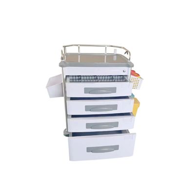 مواد ABS ابزار پزشکی ترویلی بیمارستان ماشین تحویل داروی ویژه