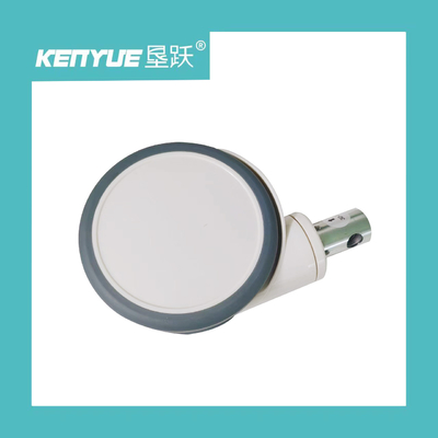 چرخ کنترل مرکزی 6 اینچی TPR+PP 32*50mm با لوازم پزشکی چرخ سفید