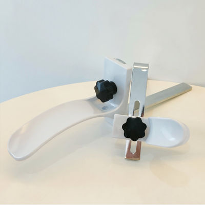 لوازم جانبی تخت بیمارستان زنان براکت مواد ABS سفید