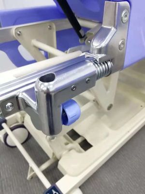 ماشین حمل و نقل کمک های اولیه بیمار برای بیماران سیستم بلند کردن استند تزریق آلومینیوم حامل تاشو