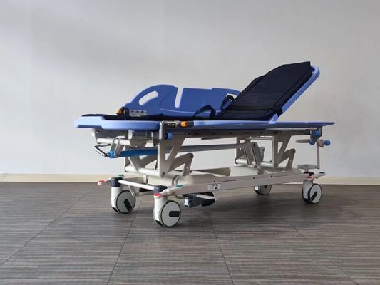 ماشین حمل و نقل کمک های اولیه بیمار برای بیماران سیستم بلند کردن استند تزریق آلومینیوم حامل تاشو