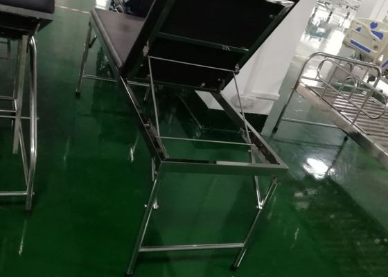 تخت معاینه پزشکی تشک مشکی، تخت معاینه بیمارستانی قابل تنظیم