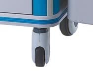 واگن برقی چرخ دستی چرخ دستی انتقال بیمارستانی بیمارستان Trolley یکپارچه بیهوشی پرستاری