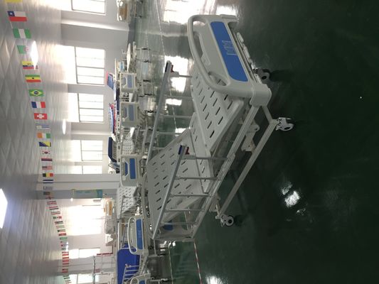 تختخوابی دستی دستی Crank Luxury Castors Multifunction CE ISO 680mm 3