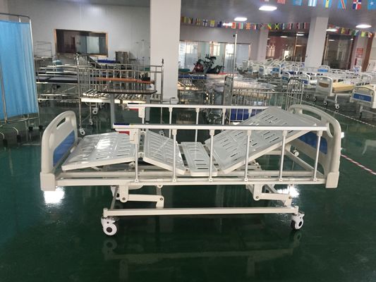 تختخوابی دستی دستی Crank Luxury Castors Multifunction CE ISO 680mm 3