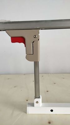 ریل محافظ تخت بیمارستان شش قطب آلیاژ آلومینیوم تاشو