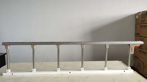 ریل محافظ تخت بیمارستان شش قطب آلیاژ آلومینیوم تاشو