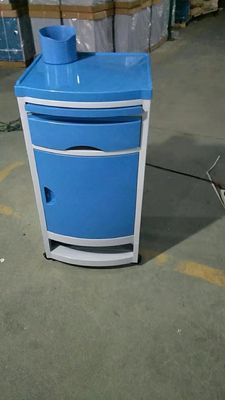 کابینت کنار تخت جنس ABS اتاق بخش بیمارستان با بوله پا