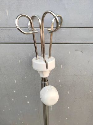 قطره قطره ایستاده قطره ای پزشکی SUS IV قطر OEM قابل تنظیم است