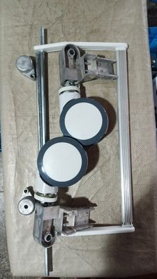 سیستم ترمز مرکزی کاستورهای درجه پزشکی 6 اینچ آلیاژ آلومینیوم