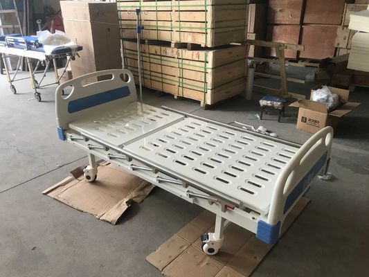 تختخواب دستی دستی تخت بیمارستان مراقبت دستی دستی ساده لنگ استیل