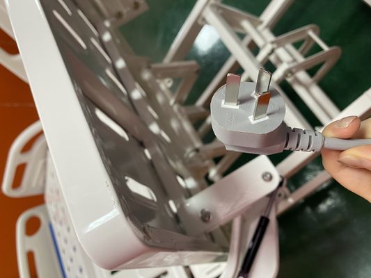 تخت های بیمارستانی برقی اتاق بخش ICU آبی و سفید