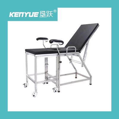 تخت تحویل بیمارستان Stainless Steel 304 تخت ساده معاینه زنان