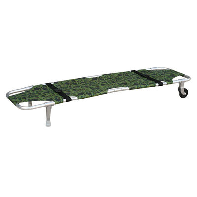 آلیاژ آلومینیوم 160Kgs Armygreen نجات تاشو تاشو با کاستور